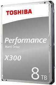 Жесткий диск HDD Toshiba HDWR180UZSVA X300 SATA3 8Tb 3.5" 7200 256Mb