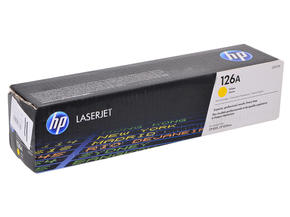 Картридж лазерный HP 126A Yellow LaserJet Print Cartridge CE312A