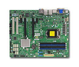 Материнская плата для сервера SuperMicro MBD-X11SAE-F-O Soc-1151 iC236 ATX 4xDDR4 8xSATA3 SATA RAID i210AT 2хGgbEth Ret