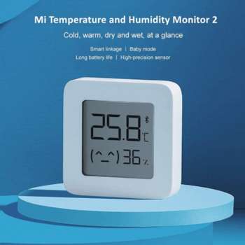 Умный гаджет Xiaomi Датчик температуры и влажности Mi Temperature and Humidity Monitor 2 LYWSD03MMC  X27012