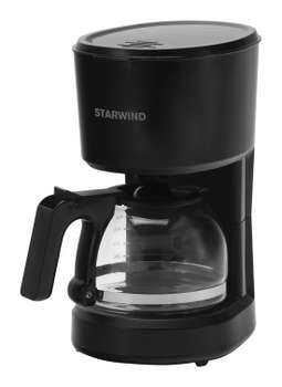Кофеварка STARWIND капельная STD0610 600Вт черный