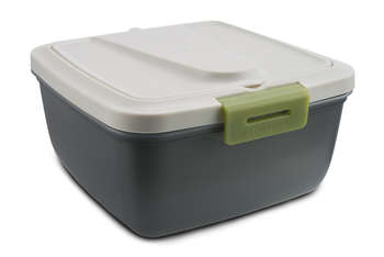 Посуда для хранения АРКТИКА Контейнер 030-1600 квадр. 1.6л. пластик серый/зеленый