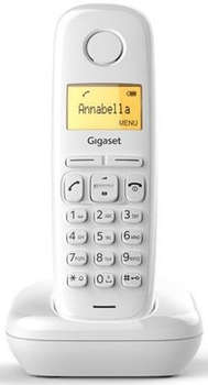 Телефон GIGASET Р/Dect A170 SYS RUS белый АОН