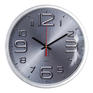 Часы БЮРОКРАТ настенные аналоговые WALLC-R82P D30см серебристый