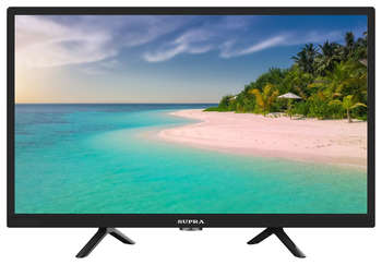Телевизор SUPRA LED 23.6" STV-LC24LT0055W черный HD READY 50Hz DVB-T DVB-T2 DVB-C USB