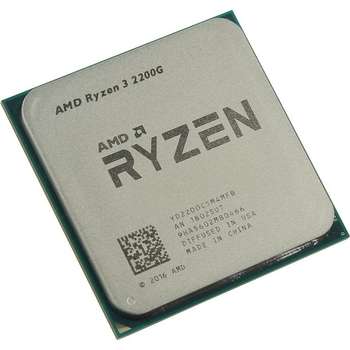 Процессор AMD Ryzen 3 2200G OEM {3.5-3.7GHz, 4MB, 65W, AM4, RX Vega Graphics} YD2200C5M4MFB