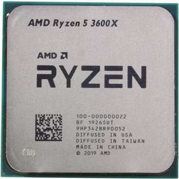 Процессор AMD Ryzen 5 3600X OEM {3.8GHz up to 4.4GHz/6x512Kb+32Mb, 6C/12T, Matisse, 7nm, 95W, unlocked, AM4} 100-000000022