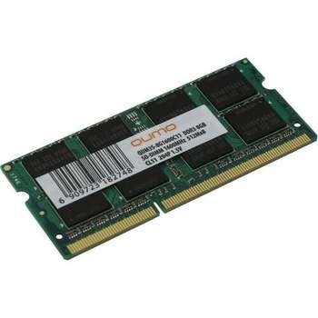 Оперативная память Qumo 8GB DDR3 1600MHz SODIMM 204pin CL11 QUM3S-8G1600C11R