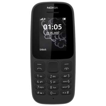 Смартфон Nokia 105 DS Black  [16KIGB01A01]