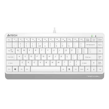 Клавиатура A-4Tech Fstyler FK11 белый USB slim [1391318]