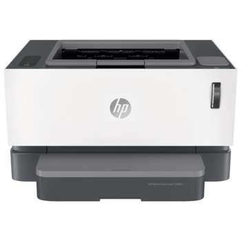 Лазерный принтер HP Neverstop Laser 1000w {4RY23A , A4, лазер ч/б, 20 стр/мин, 600х600, 32Мб, AirPrint, USB}