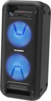 Музыкальный центр TELEFUNKEN Минисистема TF-PS2206 черный 120Вт FM USB BT SD