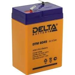 Аккумулятор для ИБП Delta DTM 6045  свинцово- кислотный аккумулятор