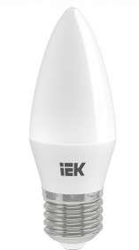 Лампа IEK LLE-C35-9-230-40-E27 светодиодная LED C35 свеча 9Вт 230В 4000К E27