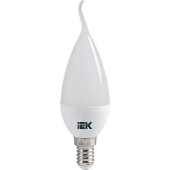 Лампа LLE-CB35-5-230-40-E14 светодиодная ECO CB35 свеча на ветру 5Вт 230В 4000К E14 IEK