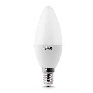 Лампа GAUSS 33116 Светодиодная LED Elementary Свеча 6W E14 420lm 3000K