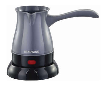 Кофеварка STARWIND Электрическая турка STP3061 600Вт серый/черный