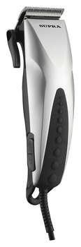 Триммер для волос SUPRA Машинка для стрижки HCS-820 серебристый/черный 3Вт