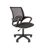 Кресло, стул CHAIRMAN 696 LT офисное, обивка: текстиль, цвет: черный