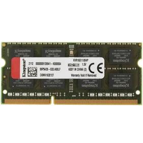 Оперативная память Kingston DDR3 SODIMM 8GB KVR16S11/8WP PC3-12800, 1600MHz