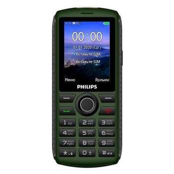 Смартфон Philips Xenium E218 Green