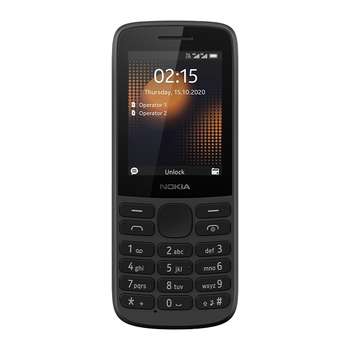 Смартфон Nokia 215 4G DS Black [16QENB01A01]