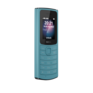 Сотовый телефон Nokia 110 DS TA-1386 4G AQUA, 1.8'', 1 Core, 128MB + 48MB , 2 Sim, LTE + GSM/GPRS/WCDMA, Micro-USB, 1020mAh, 104,7g, 121x50x14,5 16LYRE01A01