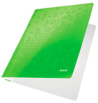 Папки и файлы LEITZ Папка-скоросшиватель WOW 30010054 A4 полипропилен зеленый