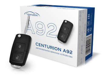 Сигнализация автомобильная Centurion Модуль управления A92 без обратной связи брелок без ЖК дисплея