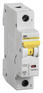Автоматический выключатель IEK Выключатель автоматический MVA31-1-050-C 50A тип C 6kA 1П 230В 1мод белый