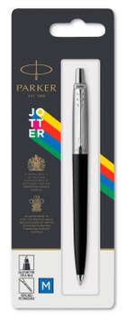 Ручка PARKER Jotter K60 черный M синие чернила блистер 2096873
