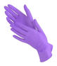 Перчатки NONAME нитриловые Nitrylex M  фиолетовый