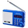 Радиоприемник Perfeo мини-аудио Sound Ranger, FM MP3 USB microSD In/Out ридер, BL-5C 1000mAh, синий  [PF_3183]
