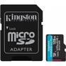 Карта памяти Kingston Micro SecureDigital 128Gb Canvas Go Plus UHS-I U3 A2 + ADP  SDCG3/128GB