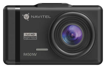 Автомобильный видеорегистратор NAVITEL Видеорегистратор R450 NV черный 2Mpix 1080x1920 1080p 130гр. GP6248