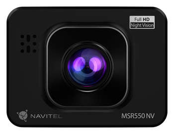 Автомобильный видеорегистратор NAVITEL Видеорегистратор MSR550 NV черный 2Mpix 1080x1920 1080p 140гр. JL5601
