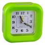 Акустическая система Perfeo Quartz часы-будильник "PF-TC-003", квадратные 9,5*9,5 см, подсветка, зелёные