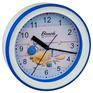 Акустическая система Perfeo Quartz часы-будильник "PF-TC-009", круглые диам. 15,3 см, подвес на стену, ракушка