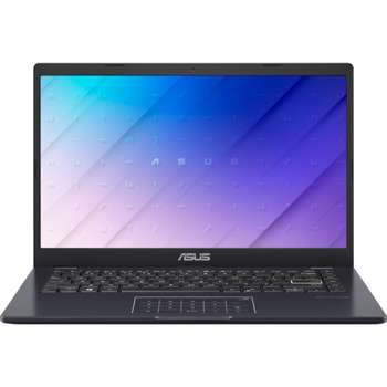 Ноутбук ASUS E410MA-EK1281W 14"/4096Mb/128 eMMCGb/noDVD/Int:Intel UHD Graphics/Cam/BT/WiFi/1.3kg/Peacock Blue/W11 + Support NumberPad