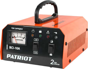 Автоаккумулятор, зарядное устройство Patriot Зарядное устройство BCI-10A
