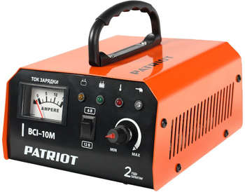 Автоаккумулятор, зарядное устройство Patriot Зарядное устройство BCI-10M