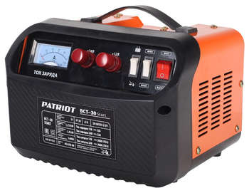 Автоаккумулятор, зарядное устройство Patriot Пуско-зарядное устройство BCT- 30 Start