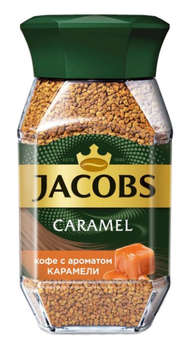 Кофе Jacobs растворимый Caramel 95г.
