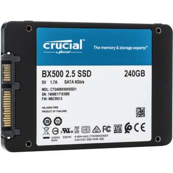 Накопитель SSD Crucial BX500 CT240BX500SSD1