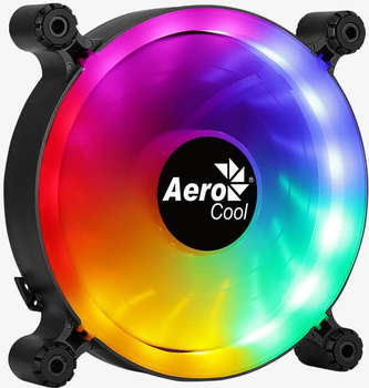 Кулер для корпуса AeroCool Вентилятор Spectro 12 120x120mm 4-pin 20dB 140gr LED Ret