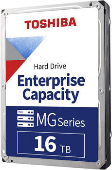Жесткий диск HDD Toshiba Жесткий диск SATA-III 16Tb MG08ACA16TE Server Enterprise Capacity  512Mb 3.5"