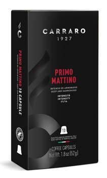 Кофе Carraro капсульный Primo Mattino упаковка:10капс. Nespresso