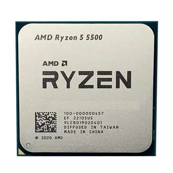 Процессор AMD CPU  Ryzen 5 5500 OEM  {3,60GHz, Turbo 4,20GHz, Without Graphics AM4}