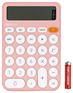 Калькулятор DELI настольный EM124PINK розовый 12-разр.