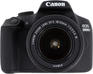 Фотокамера Canon Зеркальный Фотоаппарат EOS 2000D черный 24.1Mpix 18-55mm f/3.5-5.6 III 3" 1080p Full HD SDXC Li-ion